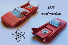 1958 Ford Nucleon 3D Printer Model