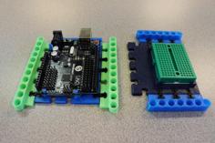 LEGO Technic Adapter For Raspberry Pi & Arduino Modular Base 3D Printer Model