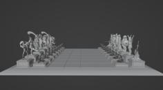 Dark Souls Chess Set 3D Printer Model