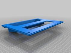 Camaro Single Din Radio Bezel 3D Printer Model