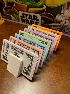 Monopoly Money Holder 3D Printer Model