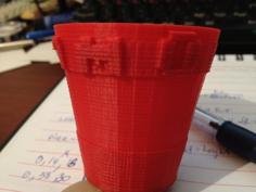 Plant Pot With Name 3D Printer Model