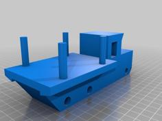 Toy Logging Truck 3D Printer Model