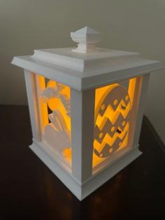 Fancy Holiday Lantern REMIX 3D Printer Model