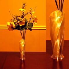 Twisted Rose Vase 3D Printer Model