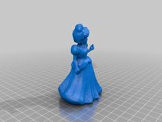 Princess Cinderella 3D Printer Model