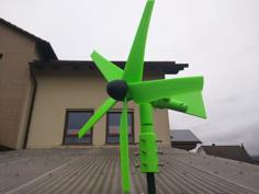 Windrad / Wind Turbine 3D Printer Model