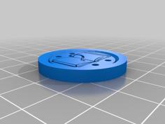 Book Button 3D Printer Model