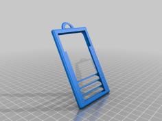 RFID Badge Caddy 3D Printer Model