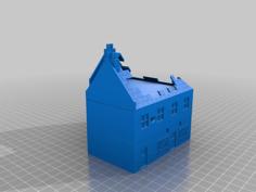 FOW City House Corner V4 Damage 3D Printer Model