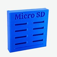 Ender 3v2 Micro SD End Cap (4×4) 3D Printer Model