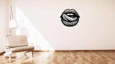 Lips 2 / Rty 2 Wall Decoration 3D Printer Model