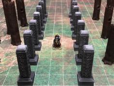 ScatterBlocks: Cyclopean Monument (28mm/Heroic Scale) 3D Printer Model