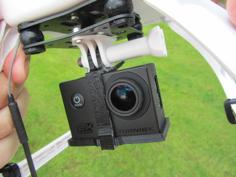 Turnigy Action Camera Go-Pro ‘Syle’ Mount For Quadcopters 3D Printer Model