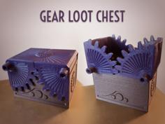 Gear Loot Chest 3D Printer Model