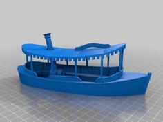 Jungle Cruise – Boat Model 3D Printer Model