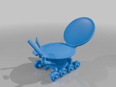 Lunokhod 1 Moon Rover 3D Printer Model