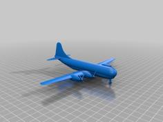 Boeing 377 Stratocruiser 3D Printer Model