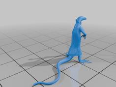 Lizard Wizard 3D Printer Model