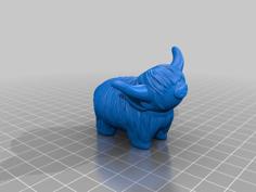 Cow 3D Printer Model