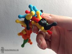 Office Magnets: Figures 3D Printer Model