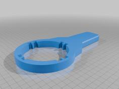 Stefani Compatible Water Filter Wrench 3D Printer Model