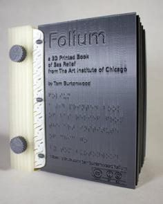 Folium A 3D Printed Book Of Bas Relief From The Art Institute Of Chicago 3D Printer Model