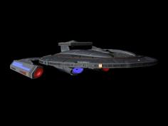 Star Trek – The Next Generation Luna Class Science Vessel 3D Printer Model