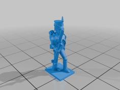 1-100 French 1807 Line Foot Artillery Crews 3D Printer Model