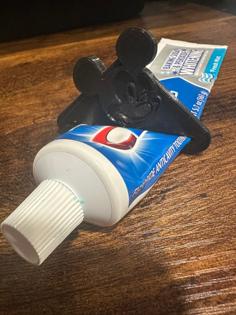 Mickey Mouse Tooth Paste Squeezer 3D Printer Model