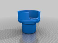 Yeti Rambler 14oz Mug Cupholder Adapter 3D Printer Model