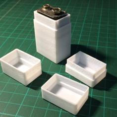 Customizable Internal Size Box 3D Printer Model