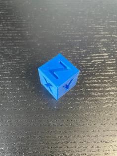 20mm XYZ Calibration Cube 3D Printer Model