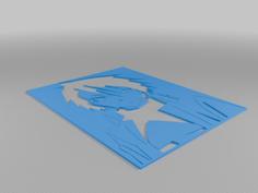 Hinata Sakaguchi Stencil 3D Printer Model