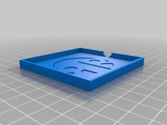 Moo Square Business Card Holder 3D Printer Model