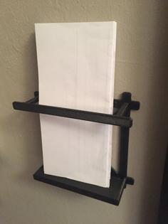 Letter Holder (A4 Folded) 3D Printer Model