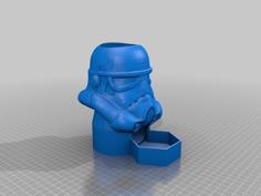 Storm Trooper Dice Tower 3D Printer Model