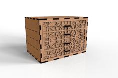 Box (Laser Cut) 3D Printer Model