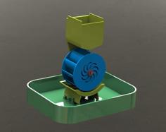 WATER MILL BATH TOY – MODULAR DESIGN 3D Printer Model