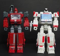 Transformers SIege Ratchet Ironhide Feet 3D Printer Model