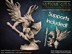 Artisan Guild Patreon “High-Gryphkin” Sample 3D Printer Model