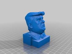 Donald J Trump Bust 3D Printer Model