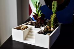 Architectural Ashtray – Succulent Pot 3D Printer Model