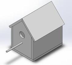 3D Printed Birdhouse 3D Printer Model