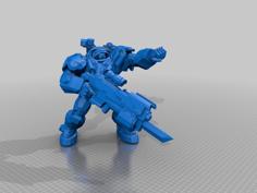 Heroes Of The Storm Raynor 3D Printer Model