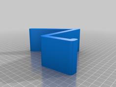 Parametric Book Stand Display With Lip 3D Printer Model