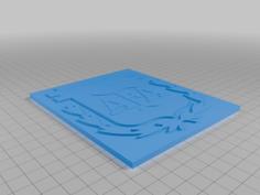 Escudo AFA – Asociacion Del Futbol Argentino 3D Printer Model