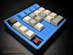 Mechanical Gamepad/Macro Pad For Cherry MX Or Gateron Switches 3D Printer Model