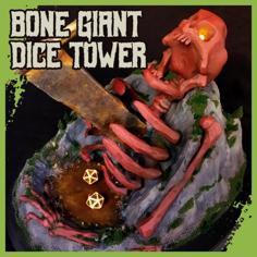 Bone Giant Dice Tower 3D Printer Model