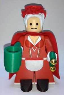 Jumbo Christmas – Mrs Claus 3D Printer Model